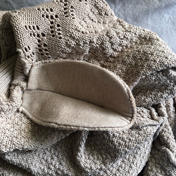 Vintage cotton knit Roll Neck sweater - Picture 11 of 11